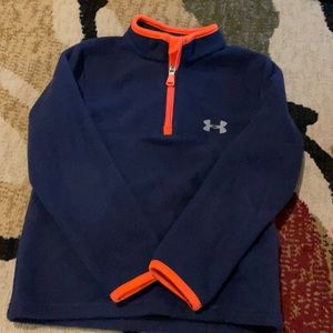 Boys Under Armour fleece zip up